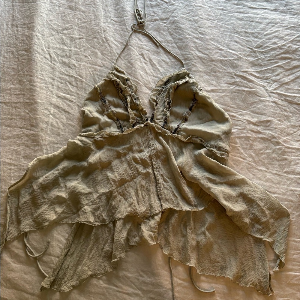 Mango Beige Camisole Top
